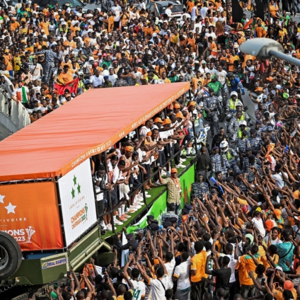 Video: Cote d’Ivoire hold colourful trophy parade after winning AFCON 2023